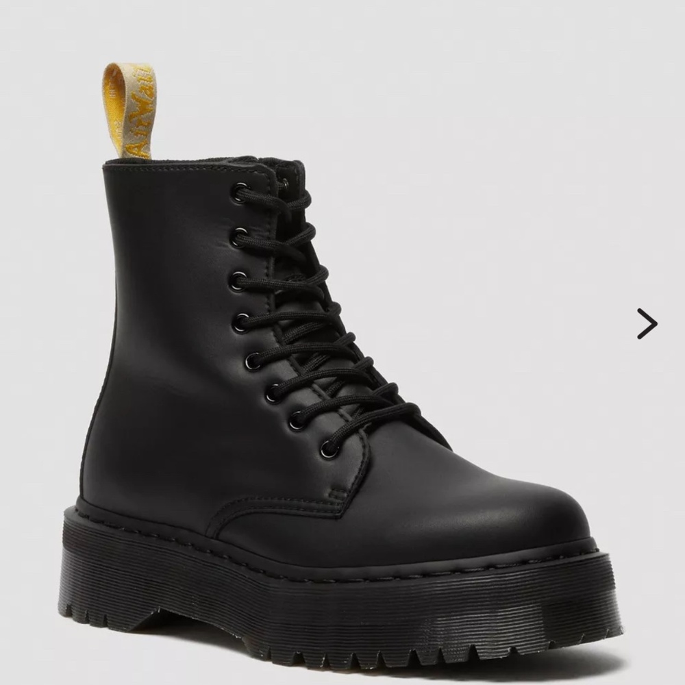 Dr. Martens VEGAN JADON II BOOT MONO PLATFORMS Women’s Size 9 — Men’s Size 8